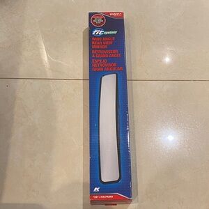 New in Box Fit System 18” Wide Angle Rear View Mirror RM011